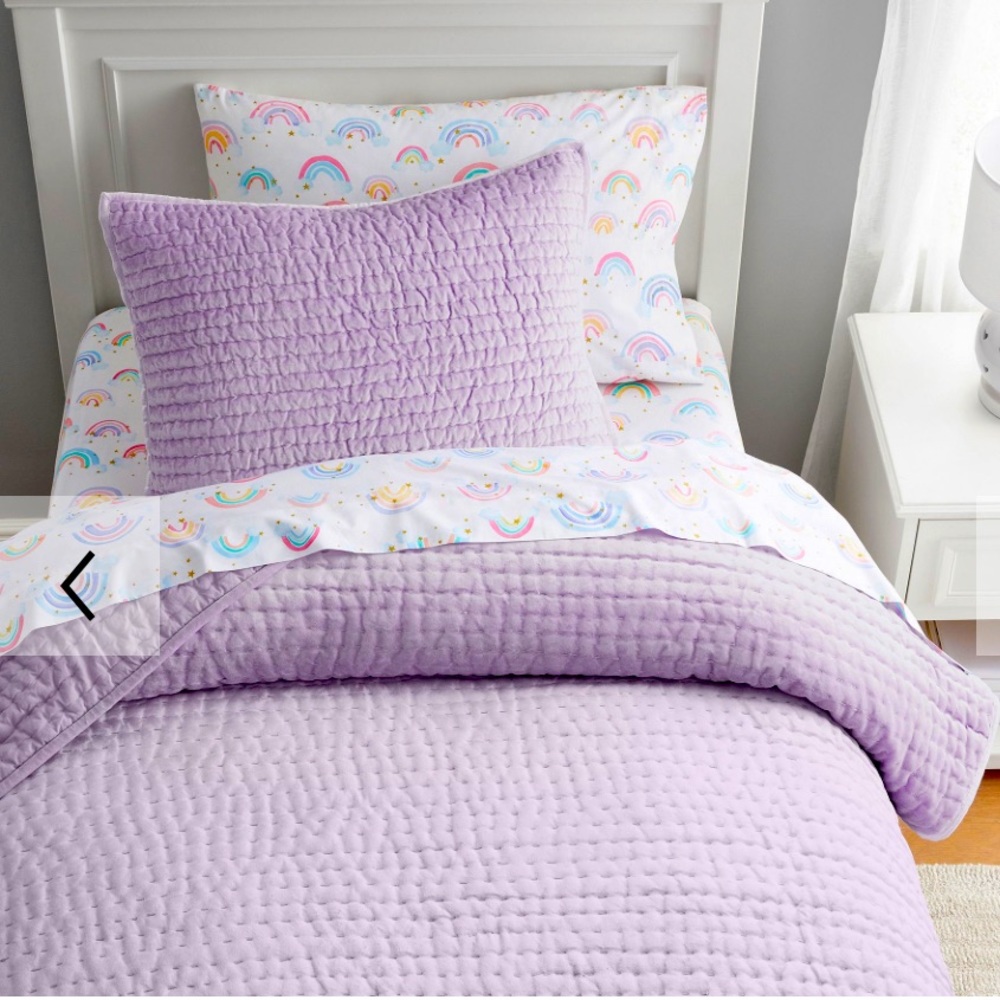 Lavendar Pottery Barn QUILT